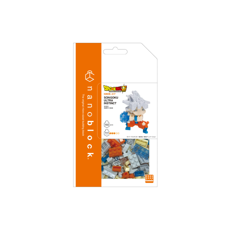 Nanoblock Son Goku Ultra Instinct De Bandai