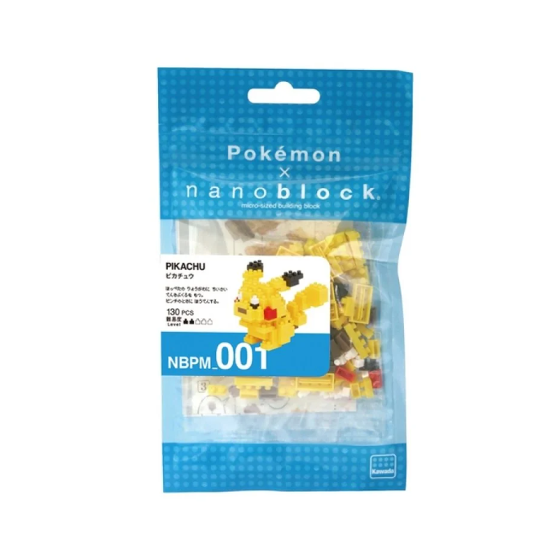 Nanoblock Pikachu De Bandai