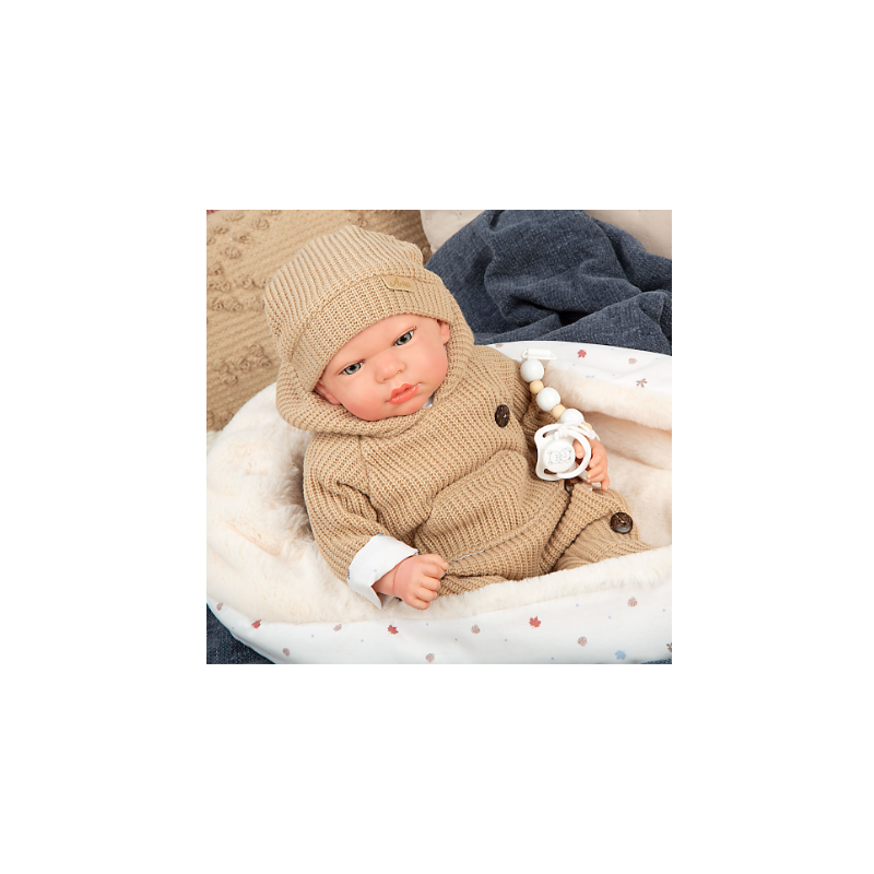 Reborn Arias 40 Cm Olona Beige Saco Dormir