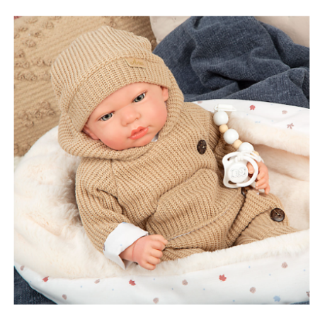 Reborn Arias 40 Cm Olona Beige Saco Dormir