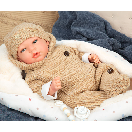 Reborn Arias 40 Cm Olona Beige Saco Dormir