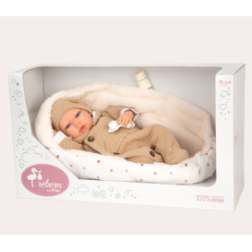 Reborn Arias 40 Cm Olona Beige Saco Dormir Arias