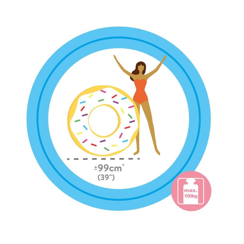 Flotador Donut 114 CM