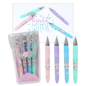 Set De Bolígrafos De Gel Princess Mimi