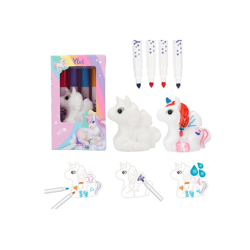 Colorea Tu Unicornio Ylvi