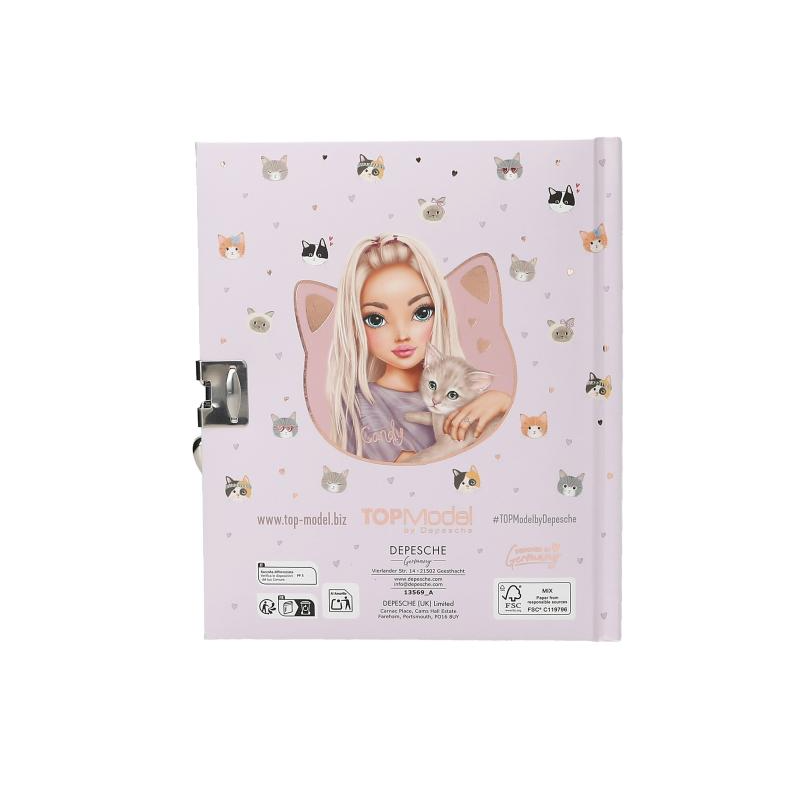 TopModel diario Gatito Kitty And Doggy