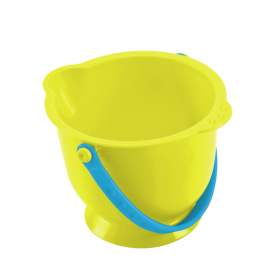 Cubo Amarillo De Playa De Hape