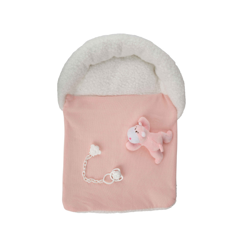 Reborn Arias Ariel Rosa Con Manta