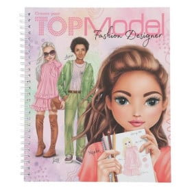 Create Your TopModel Cuaderno Colorear