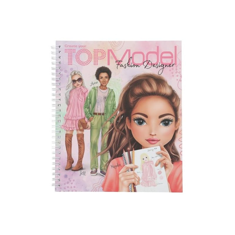 Create Your TopModel Cuaderno Colorear
