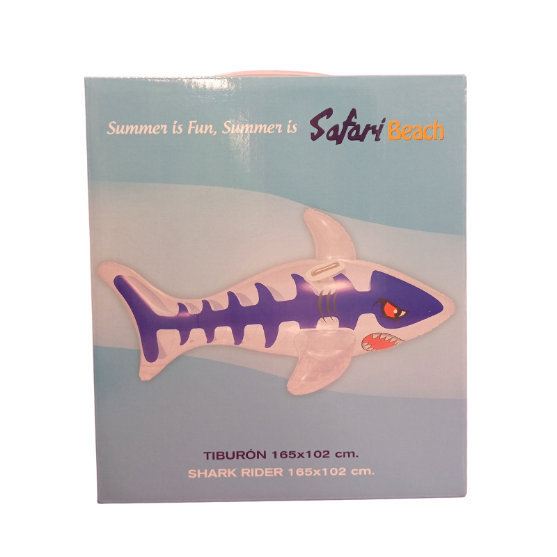 Tiburón Transparente C/Asa 165 Cm