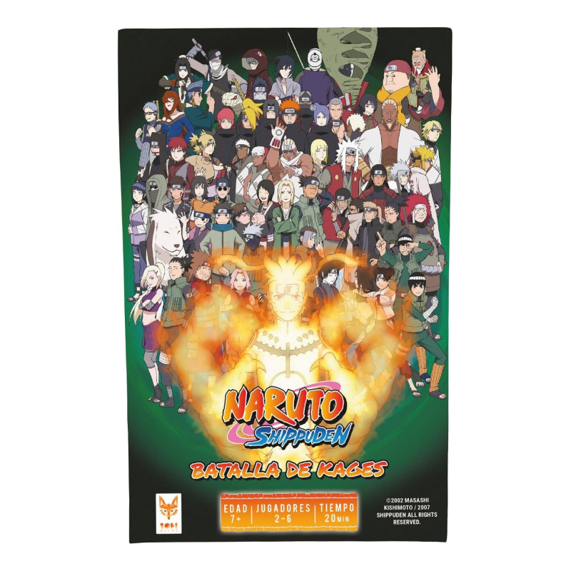 Naruto Shippuden Batalla de Kages