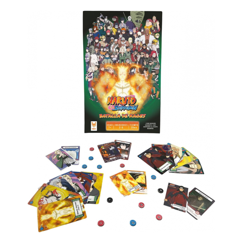 Naruto Shippuden Batalla de Kages