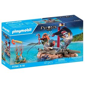 Bote Pirata Con Tesoro