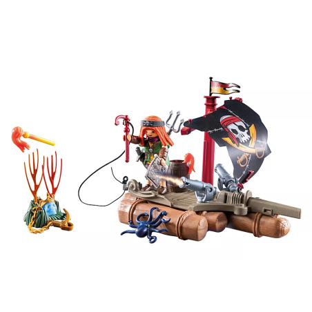 Bote Pirata Con Tesoro