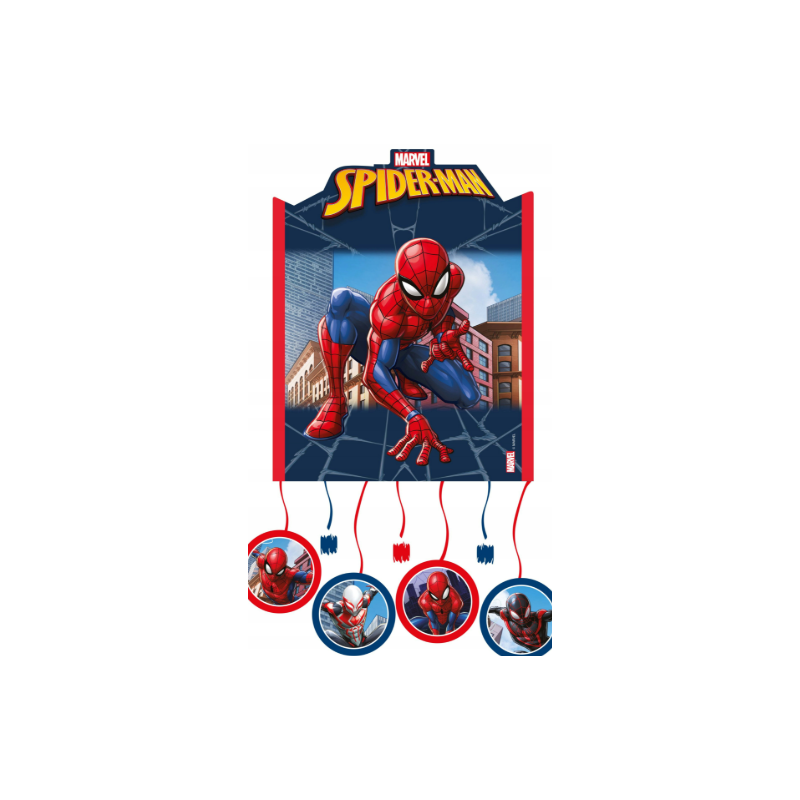 Piñata Spiderman De Fiesta Y Cumpleaños