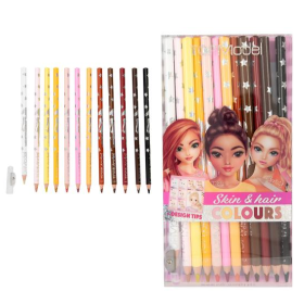 TopModel Lápices De Colores Piel Y Pelo 2