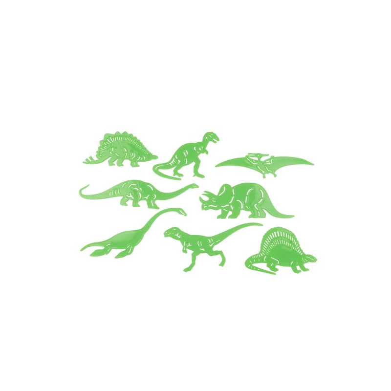 Dino World Pegatinas Glow In The Dark