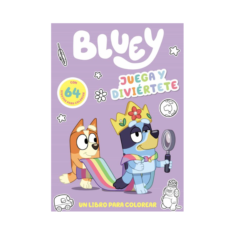 Bluey Juega Y Diviértete Colorear De Beasoa