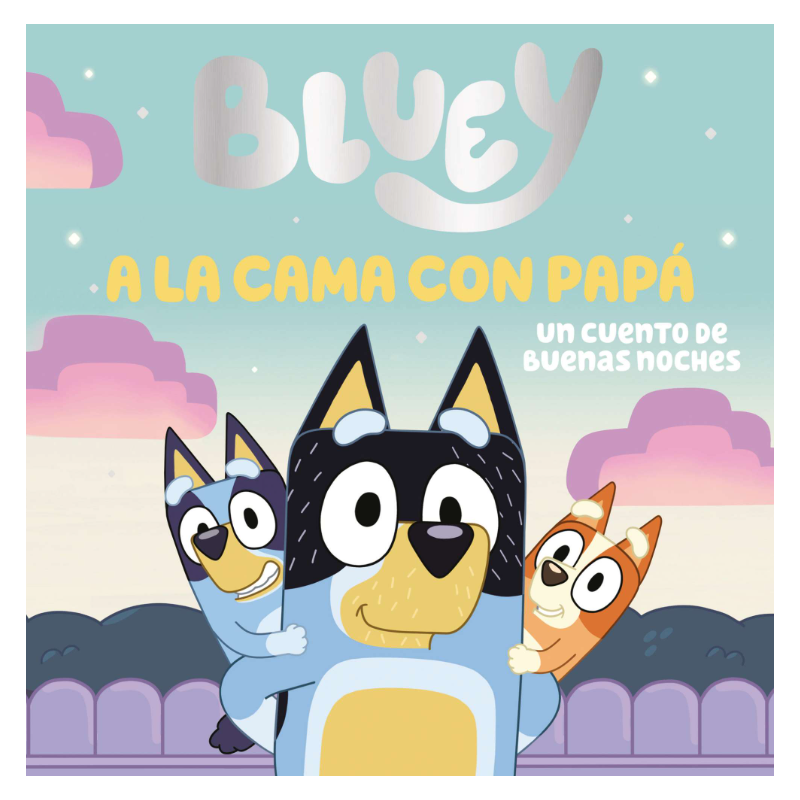 Bluey A La Cama Con Papa De Beasoa