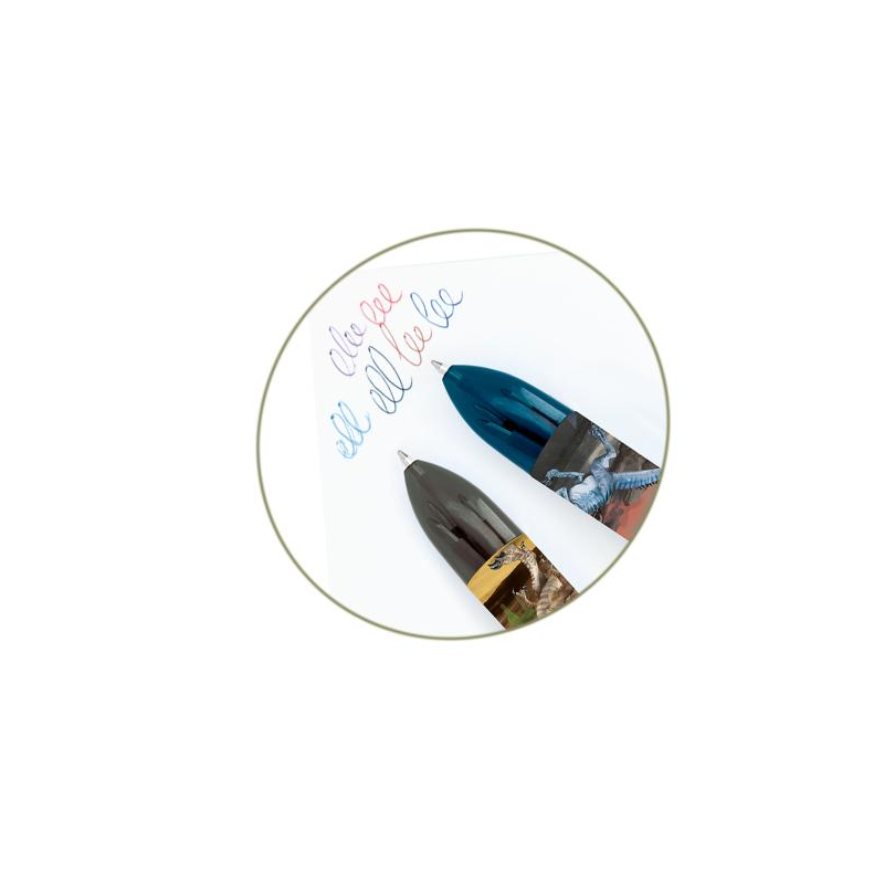 DINO WORLD BOLIGRAFO DE GEL 6 COLORES