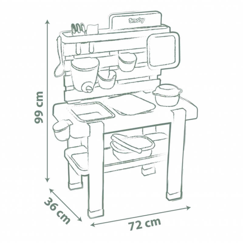 Cocina de Barro Smoby