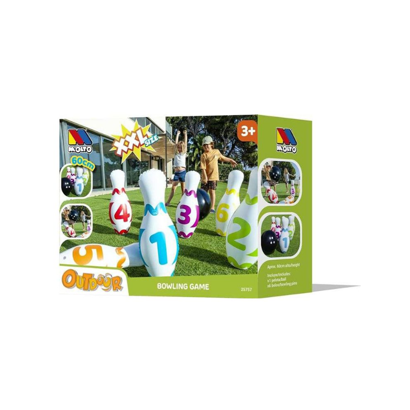 Juego De Bolos Hinchables Xl