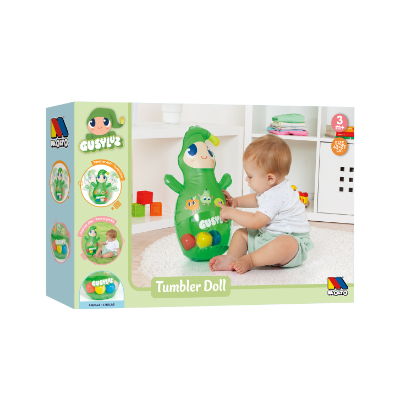 Gusyluz Muñeco Tententieso Hinchable