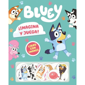 Bluey Imagina Y Juega Libro Con Imanes De Montena
