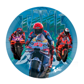 Platos Moto Gp 23 Cm 8 Uds
