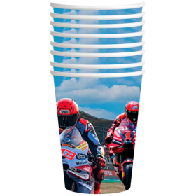 Vasos Moto Gp 8 Uds