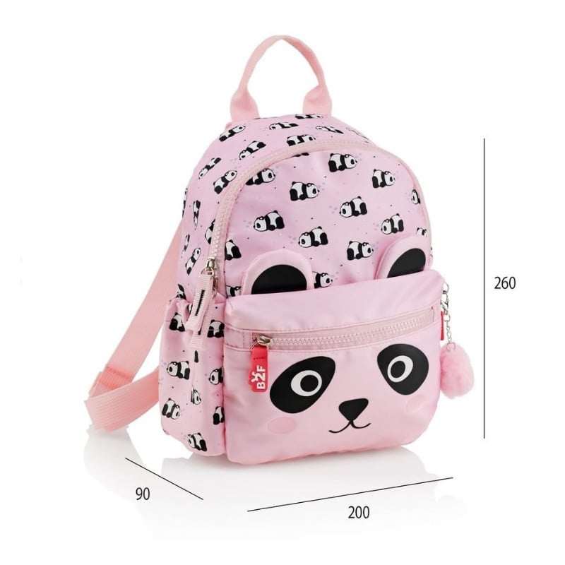 Mochila Panda 2 Compartimentos Back2fun