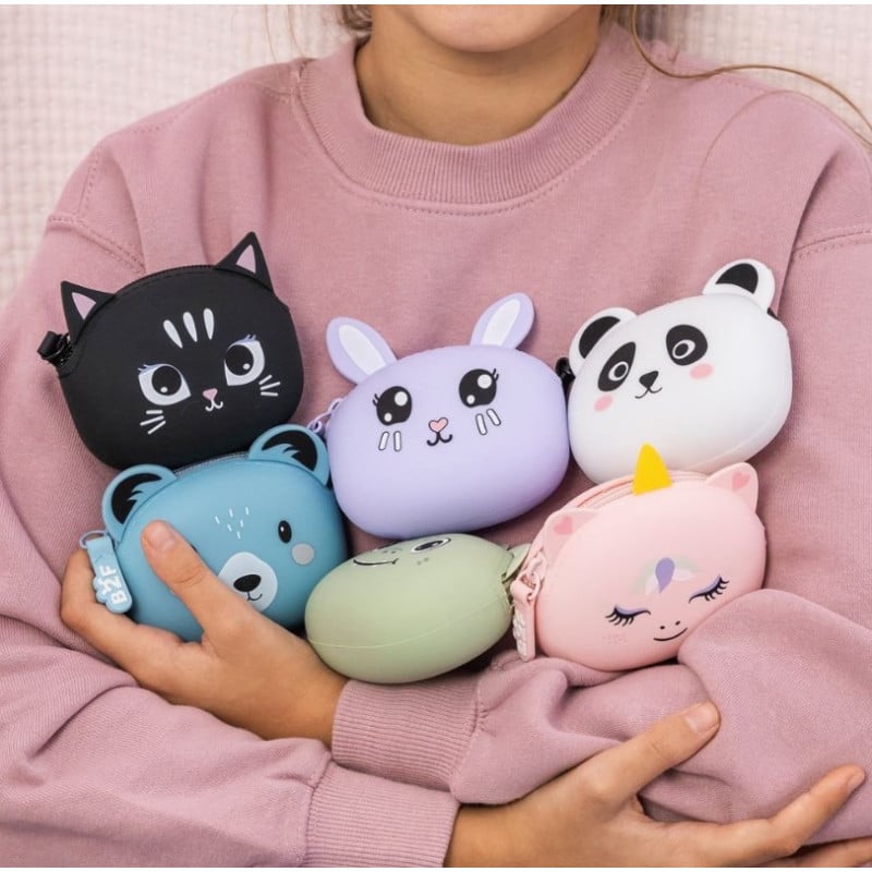 Monedero Silicona Puppies Back2fun Surtido