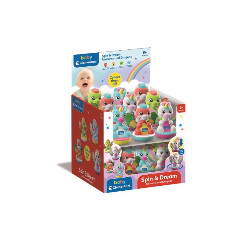 Gira Y Mueve Tus Alitas Unicornio/ Dragón