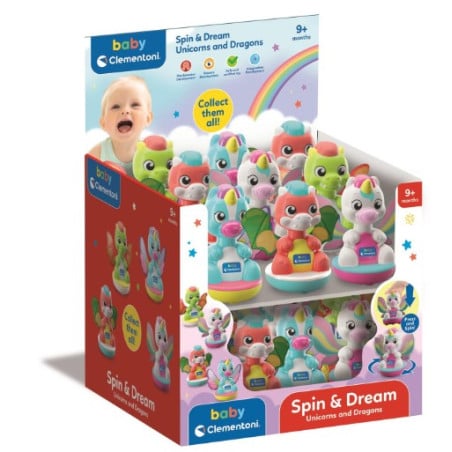 Gira Y Mueve Tus Alitas Unicornio/ Dragón