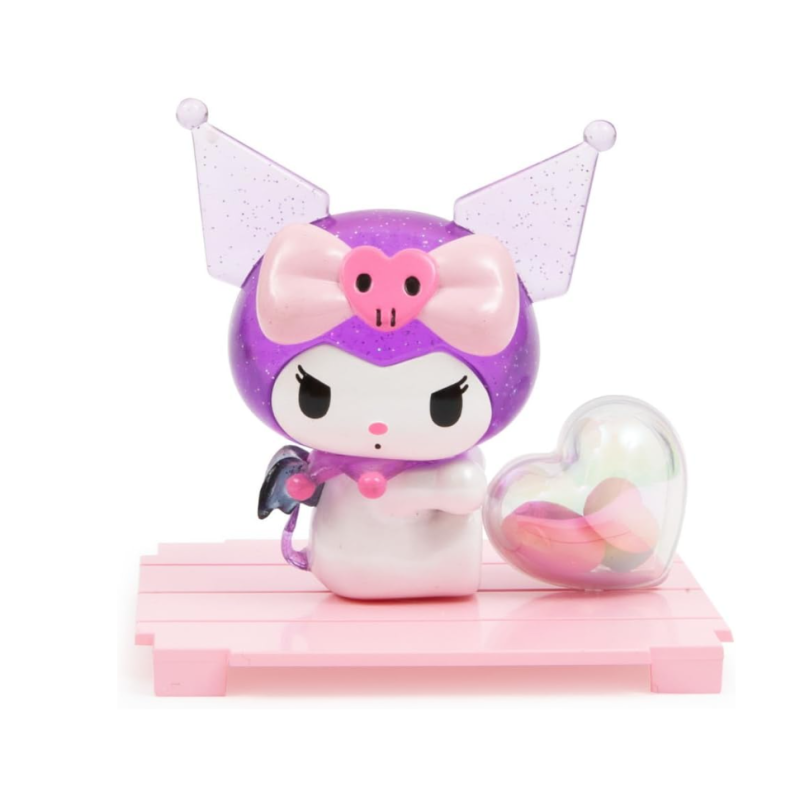 Minibox Figura Kuromi & My Melody Love