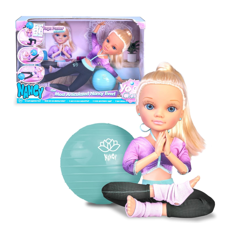 Nancy Clase De Yoga De Famosa