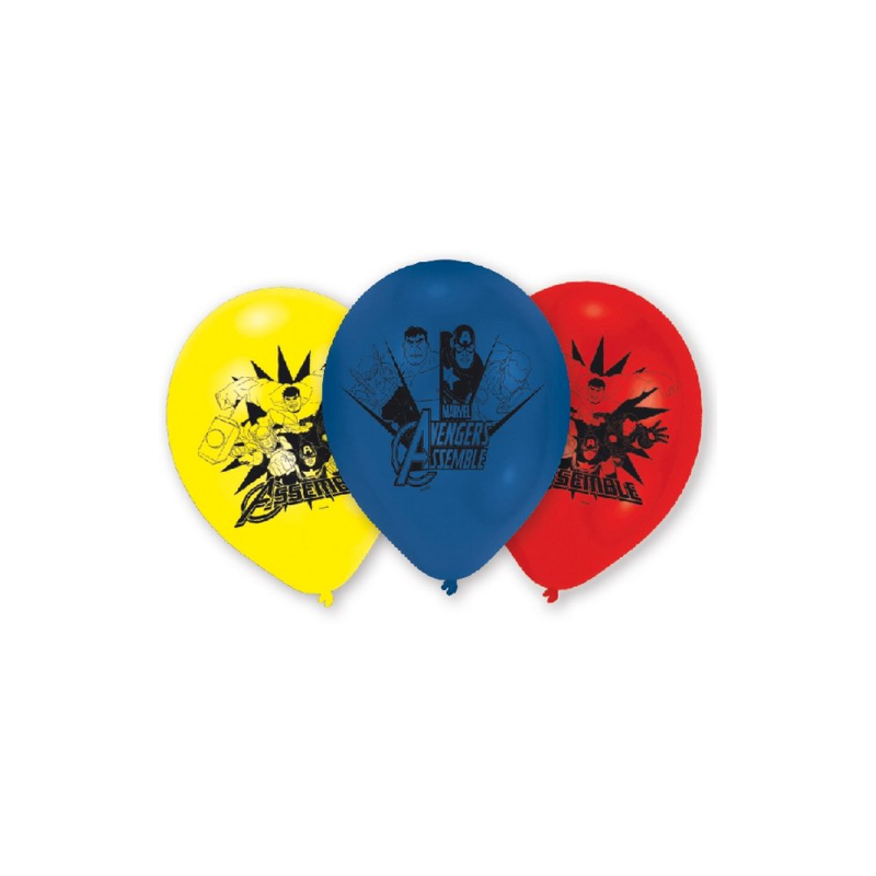 Globos Látex Avengers 6 Uds