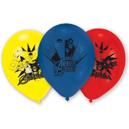 Globos Látex Avengers 6 Uds