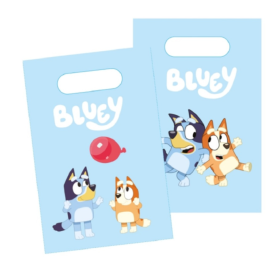 Bolsas Papel Bluey 8 Uds De Fiesta Y Cumpleaños