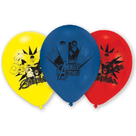 Globos Látex Avengers 6 Uds De Fiesta Y Cumpleaños