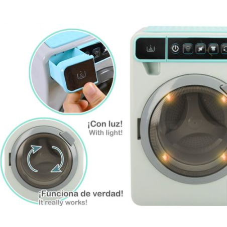 Lavadora Eléctrica Con Luz Y Sonido