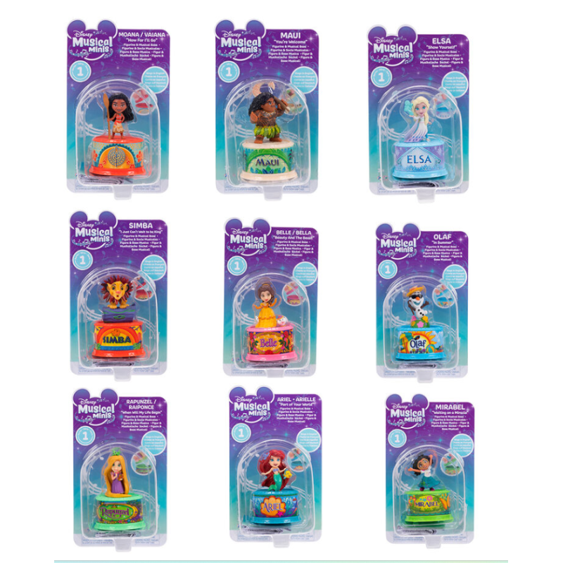 Disney Mini Musicals 7cm Surtido