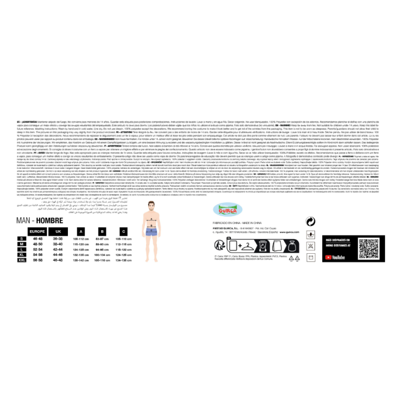 Disfraz Romano Talla 52-54