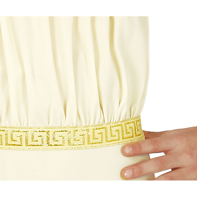 Disfraz Romana Chal Dorado 7-9 Años