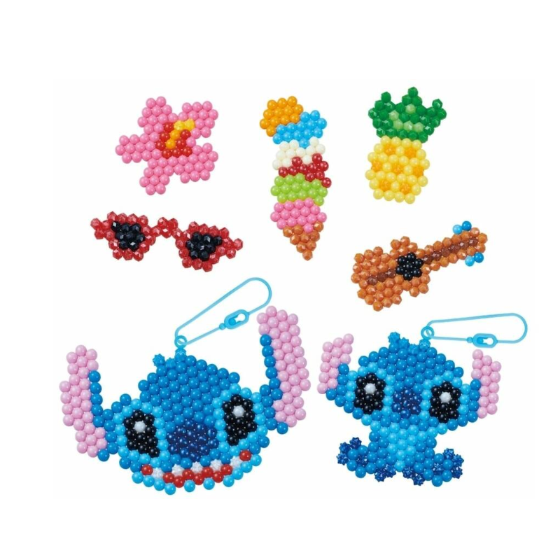 Aquabeads Kit Llaveros Stitch