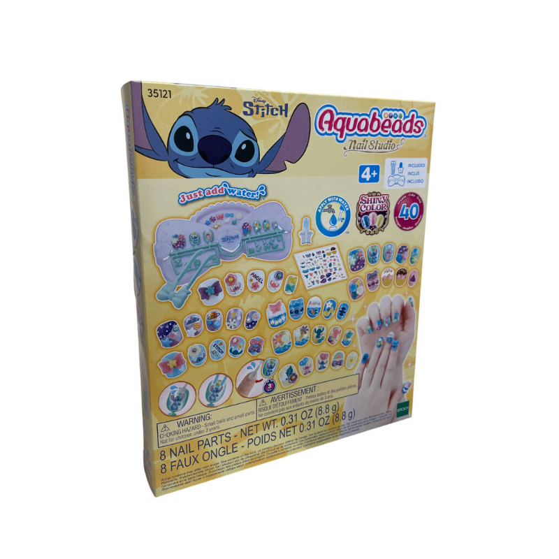 Aquabeads Kit Diseño Uñas De Disney