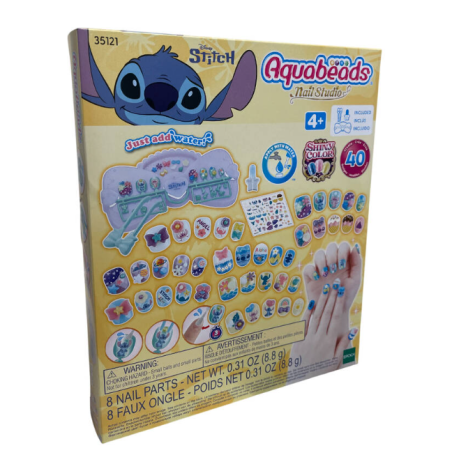 Aquabeads Kit Diseño Uñas De Disney