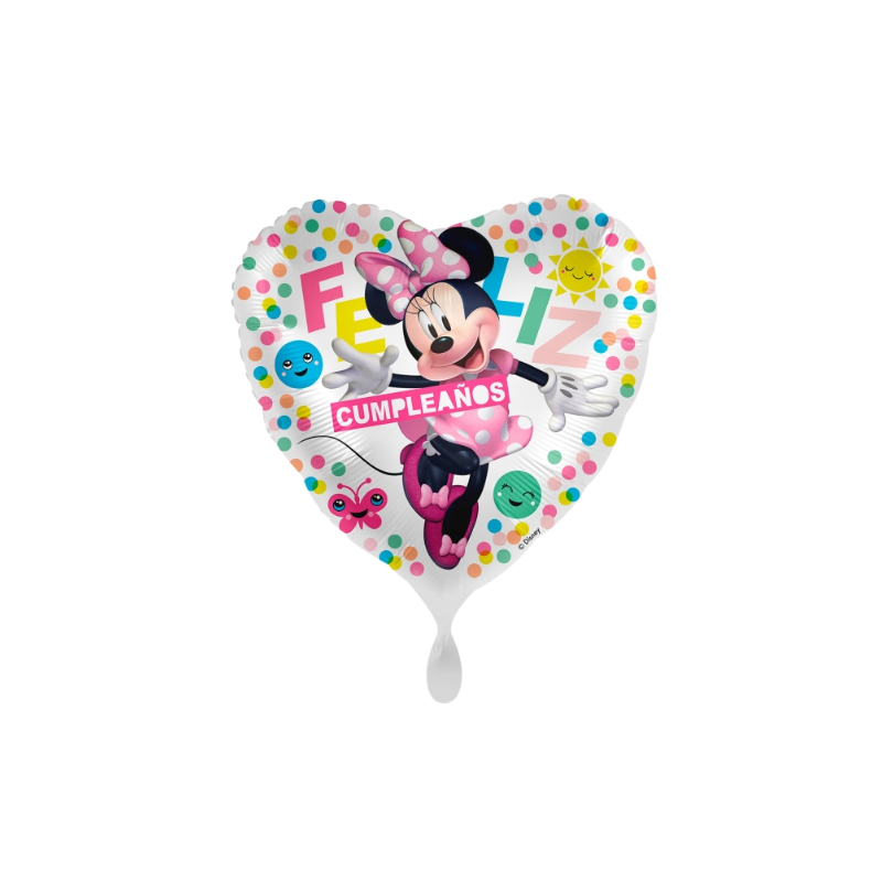 Globo Minnie Mouse Feliz Cumpleaños De Fiesta Y Cumpleaños