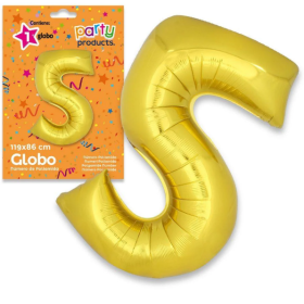 Globo Nº 5 Poliamida Color Oro